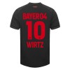 Maglia ufficiale Bayer 04 Leverkusen Florian Wirtz 10 Casa 2023-24 per Uomo